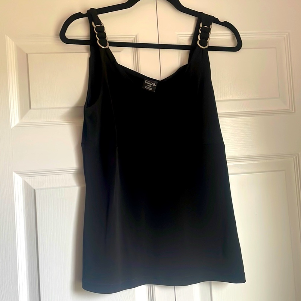 Tribal medium black top